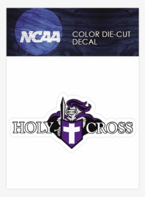Holy Cross Crusaders Logo Ncaa Die Cut Vinyl Car Sticker #2901094