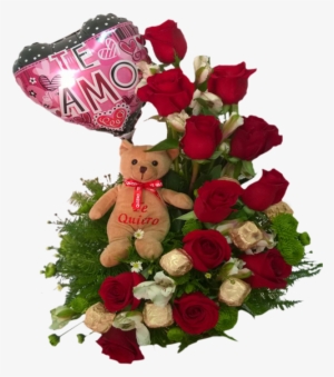 Arreglos Florares, Flores, Regalos Ï¿½ Buscador Ï¿½ - Flores Con Peluche Png #2901139