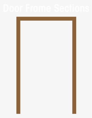 Dimensions - Open Door Frame Png #2901463