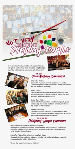 With A Full Service Bar And Catering Available, Our - Pinot's Palette #2901643