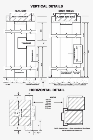 Door Frames Construction Details - Construction #2902243