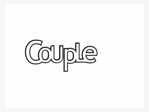 Couple Design Logo Black And White - Graphics #2902595