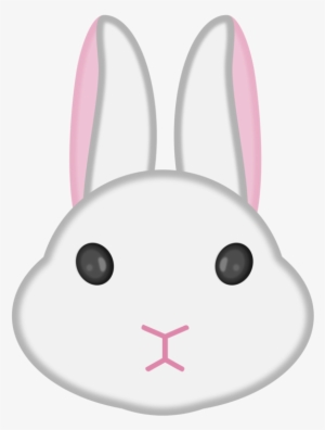 Angel Bunny Hare Easter Bunny Domestic Rabbit - Rabbit Face Clip Art #2902829