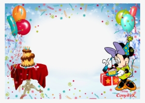 Convitex Niver Disney Minnie - Convite De Aniversario Png #2903214