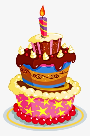 Bolo De Aniversário Em Png - Cake Happy Birthday Vector #2903438
