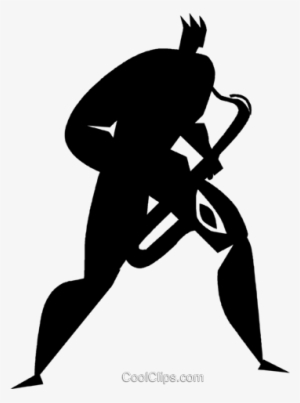 Person Playing The Saxophone Royalty Free Vector Clip - Illustration #2903533
