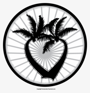 Palm Tree Clipart Circle Logo - Clip Art #2903696 Palm Tree Clipart Circle Logo - Clip Art #2903696