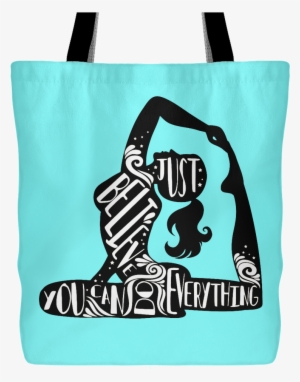 Lady Silhouette 1 Tote - Funny Health And Exercise Quotes #2903829