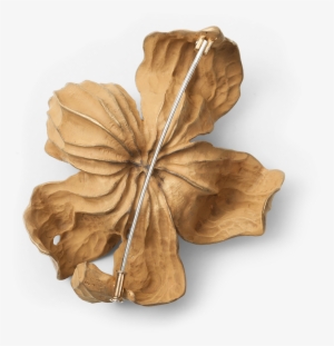 Hemmerle Brooch In The Shape Of A Physalis Back Side - Peruvian Groundcherry #2903868