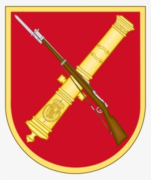 2000px-spanish Army Weaponry Course And Graduates Emblem - Pulseira De Evento Branca #2904119