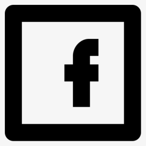 Facebook Logo In Square Outline Comments - Black Square Facebook Logo #2904185