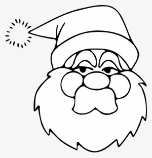 Square - Clip - Art - Black - And - White - Christmas Clip Art Black And White Santa #2904552