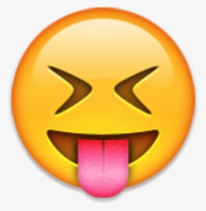Whatsapp Emoji Hd Photos Enam Wallpaper - Tongue Sticking Out Eyes Closed Emoji #2904750