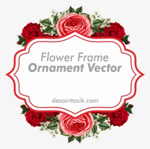 Frame Flower Ornament - Vektor Bunga Png #2904789
