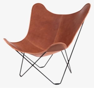 Cadeira De Borboleta Cuero Couro Marrom - Cuero Butterfly Chair #2905281