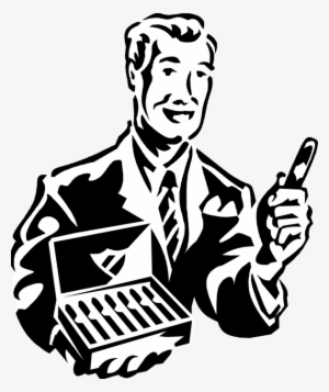 Vector Illustration Of Businessman Offers Cuban Cigar - Cigars Lounge Clip Art #2905497
