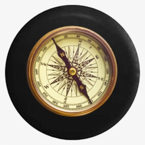 Nautical Compass Sea Mariner Sailing - Cafepress Vintage Compass Square Sticker 3" X 3" #2905777