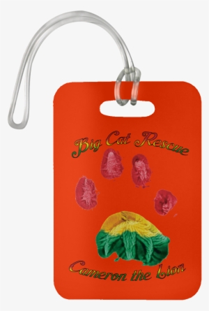 Cameron Lion Paw Print Un5503 Luggage Bag Tag - Bag Tag #2906350