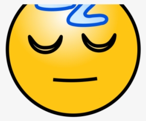 Bored Cliparts Face X Carwad Net - Sleepy Smiley Face #2906540