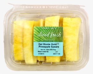 39884 Pineapple Spears - Trader Joe's Pineapple Spears #2906683