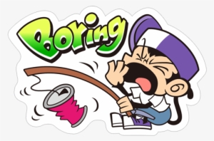 Boring Bored - Sticker #2906755