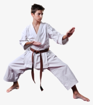 Teen Boy In Karate Stance - Karate #2906859