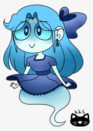 Ghost Girl Hppy Hallween - Cartoon #2907079