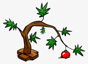 Leaning Tree Sprite 003 - Christmas Tree #2907653