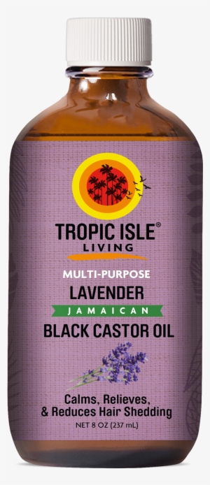 Lavender Jamaican Black Castor Oil - Tropic Isle Living Black Castor Oil #2907706