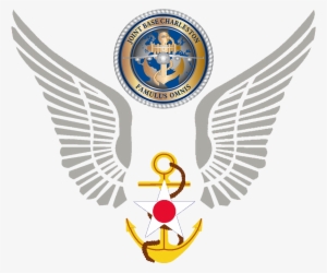 Wings From The 628th Air Base Wing Logo With The Joint - Emblem #2907735