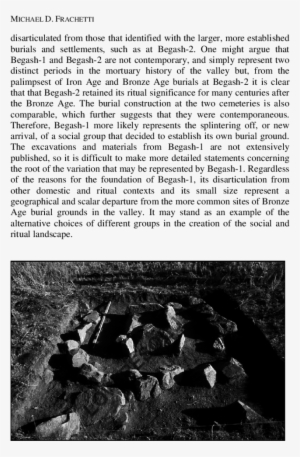 Excavated Bronze Age Stone Cist Burial At Begash-2 - Begash #2907956
