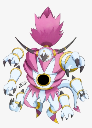 Hoopa Unbound Drawing Amazing - Imagenes De Hoopa De Pokemon Para Dibujar #2907989