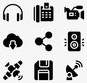 Media Technology - Png Contact Icons #2908369