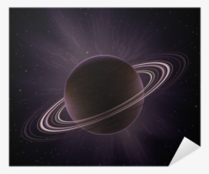 Vector Giant Gas Planet Surrounded By Rings Poster - Saturn #2908506 Vector Giant Gas Planet Surrounded By Rings Poster - Saturn #2908506