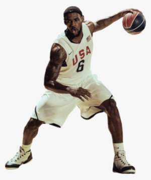Lebron Psd - Lebron James Usa Png #2908711