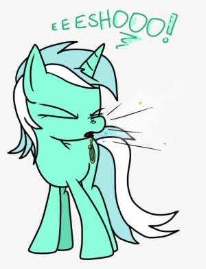 Anyponedrawn, Female, Lyra Heartstrings, Nostril Flare, - Sneeze #2909118