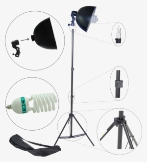 Dynasun S27kit200 200w Professional Kit Light Photo - Soft Box Umbrella #2909628
