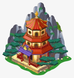 Fg Building Pagoda - Illustration #2909647