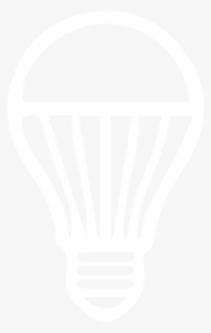 Icono-bombillos - Icono De Bombillo Blanco Png #2910547