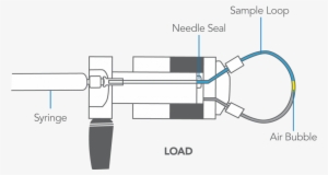 Air Present In The Needle Port Is Pushed By The Syringe - Diagram #2910658