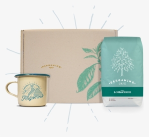 Kit De Regalo Pergamino - Pergamino - Café De Colombia En Grano Finca Lomaverde #2911270
