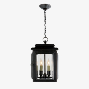 Kensington Medium Hanging Lantern In Bronze - Visual Comfort Cho5802bz Outdoor Pendants/chandeliers #2911343
