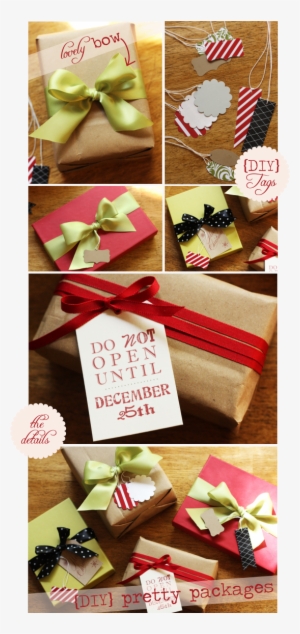Pretty Tag Tutorial - Wrapping Paper #2911964