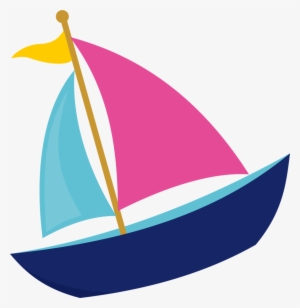 Sailboat Clipart File - Pink And Navy Sail Boat Clip Art - Free ...