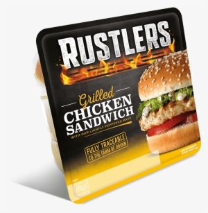 Rustlers Chicken Sandwich - Rustlers Grilled Chicken Sandwich With Our Lightly #2912026