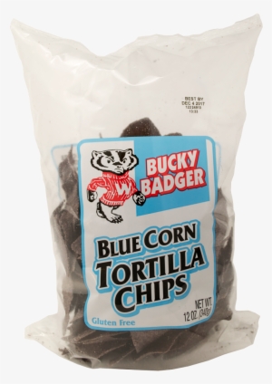 Bucky Badger Blue Corn Tortilla Chips - Blue Corn #2912101