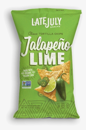 Late July Jalapeno Lime Tortilla Chips - Late July Jalapeno Lime #2912271