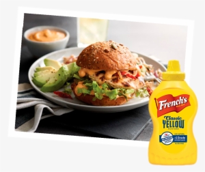 Grilled Chicken Sandwich With Smoky Yellow Mustard - 4 Pack - French's Classic Yellow Mustard 8 Oz #2912437