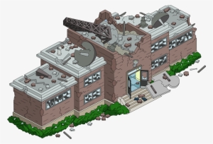 Building Quahog5news Destroyed - Medieval Architecture #2912494