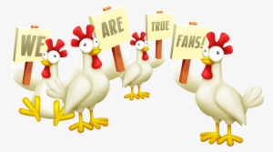True Fans - Hay Day Chicken Transparent #2913513